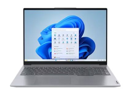 Laptop Lenovo ThinkBook 16 G7 AMD Ryzen 7 7735HS (până la 4,75 GHz, 16 MB), 32 GB (16+16) DDR5-4800, 1 TB SSD, 16 inchi WUXGA (1920x1200) IPS AG, AMD Radeon 68108, 681008, 681008 , 3 celule, WLAN, BT, FPR, DOS, 3Y CCI