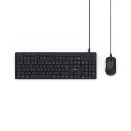 HAMA Set tastatură și mouse cu fir CKM-200, USB-A, USB-C