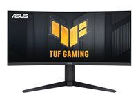 ASUS TUF Gaming VG34VQEL1A Monitor pentru jocuri de 34 inchi VA 3440x1440 UWQHD Curbat 1500R Freesync 100Hz 1ms MPRT HDR10 Difuzoare DP HDMI USB