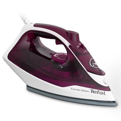 Iron Tefal FV2835E0, Express Steam, purple, 2400W, 35g/min, shot 160g/min, AD, water tank 270 ml, Ceramic soleplate