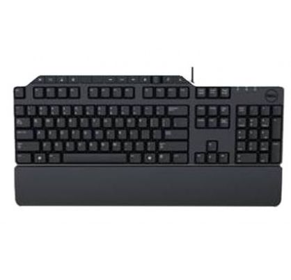 Tastatură Dell KB522 Tastatură multimedia pentru afaceri cu fir USB neagră