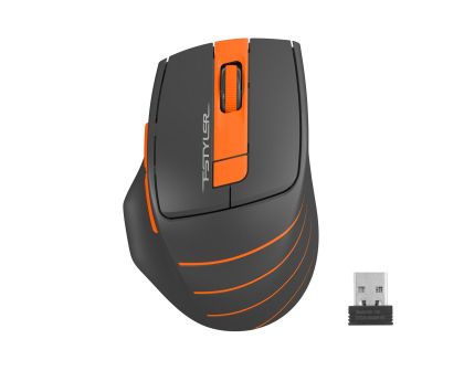 Mouse optic A4tech FG30S Fstyler, portocaliu