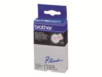 BROTHER P-Touch TC-292 roșu pe alb 9mm