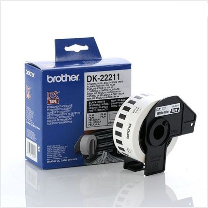 Consumabile Brother DK-22211 Bandă de film continuă albă 29 mm x 15,24 m