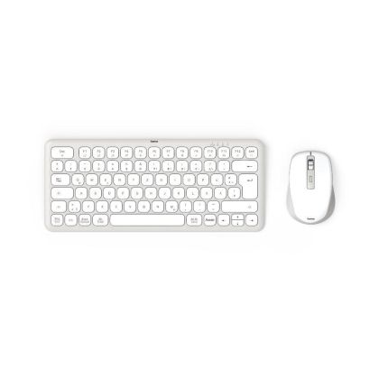 HAMA Wireless mini keyboard and mouse set "WKM-500", TKL, Cyrillic