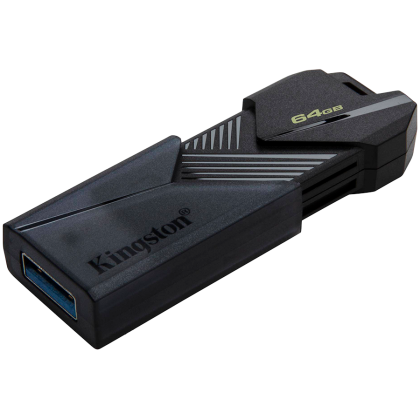 Kingston 64 GB portabil USB 3.2 Gen 1 DataTraveler Exodia Onyx, EAN: 740617332605