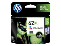 Cartuș de cerneală original HP 62XL C2P07AE UUS tricolor de mare capacitate 1 pachet