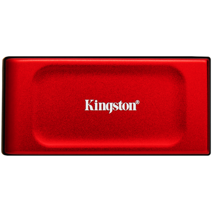 Kingston SSD 1TB XS1000 Red extern USB 3.2 Gen 2 Unitate solidă portabilă, EAN: 740617343748