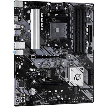 Placă principală ASROCK Desktop B550 PHANTOM GAMING 4 (AM4, B550, 4xDDR4, 1xPCIe 4.0 x16, 1xPCIe 3.0x16, 2xPCIe 3.0x1, 6xSATA, 1xM.2 PCIe Gen4xM, HDMI, A.2. Cu amănuntul)