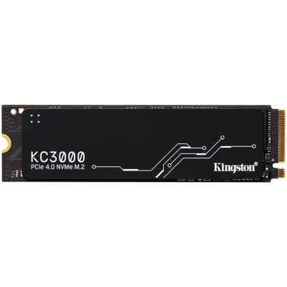 SSD KINGSTON KC3000 1024 GB, M.2 2280, PCIe 4.0 NVMe, citire/scriere 7000/6000MB/s, citire/scriere aleatorie: 900K/1000K IOPS