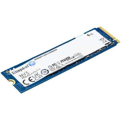 SSD Kingston 1TB NV3 M.2 2280 PCIe 4.0 NVMe SSD, EAN: 740617344790