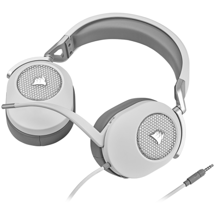 Corsair HS65 Surround Headset, White - EU, EAN: 0840006643821