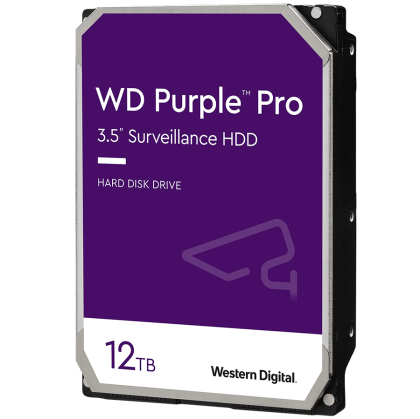 HDD AV WD Purple Pro (3.5'', 12TB, 256MB, 7200 RPM, SATA 6 Gb/s)