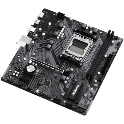 ASROCK MB Desktop A620M-HDV/M2, AM5, 2x DDR5, 1x PCIe 4.0 x16, 2x PCIe 3.0 x1, 1x Hyper M.2(PCIe Gen4x4), 2x SATA3 6.0 Gb/s, 1x HDMI, 1x Gbit LAN 111 , 5x USB 3.2, 6x USB 2.0, 1x USB-C, Micro ATX