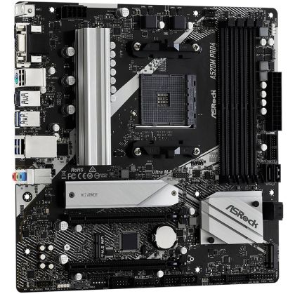 A520M PRO4/AM4/4xDDR4/128GB MAX/GbLAN/2xPCIE 3.0x16/PCIE3x2/2xM2/4xSATA/1xPS/2, HDMI/DP/VGA/mATX/