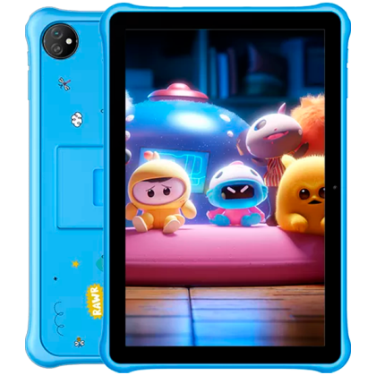 Blackview Tab 30 Kids 2GB/64GB, 10.1 inch HD+ 800x1280 IPS, Quad-core, 2MP față/5MP spate, baterie 5100mAh, tip C, WiFi 6, Android 13, slot pentru card SD, albastru