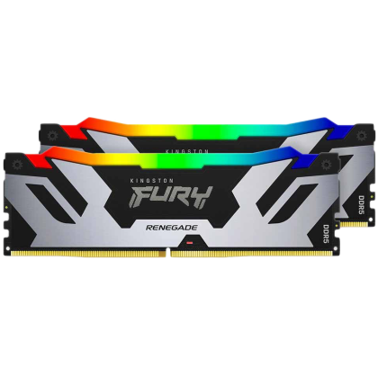 Kington DRAM 32 GB 8000 MT/s DDR5 CL38 DIMM (Kit de 2) FURY Renegade RGB XMP