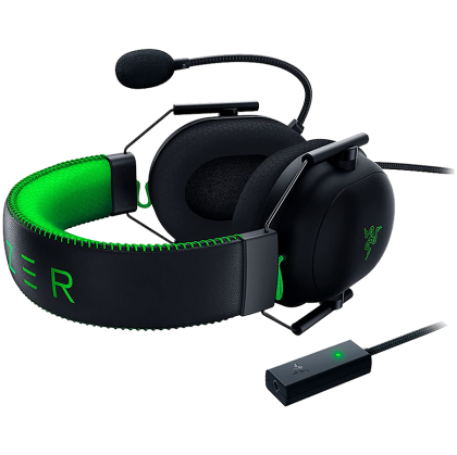 Razer BlackShark V2 - Căști pentru jocuri cu fir + placă de sunet USB - SE - Ambalare mondială