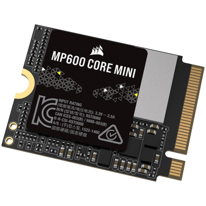 Corsair MP600 CORE MINI 1TB PCIe 4.0 (Gen4) x4 NVMe M.2 SSD