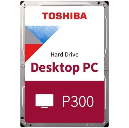 HDD desktop TOSHIBA 2TB P300 SMR (3.5", 256MB, 7200RPM, NCQ, AF, SATA 6Gbps)