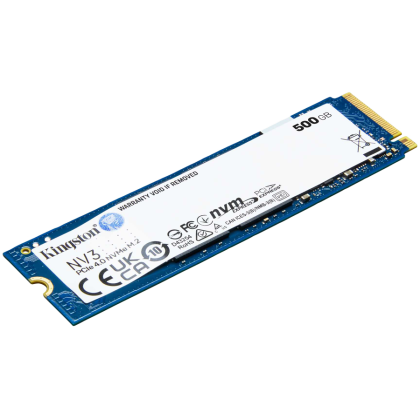 SSD Kingston 500 GB NV3 M.2 2280 PCIe 4.0 NVMe SSD, EAN: 740617344806