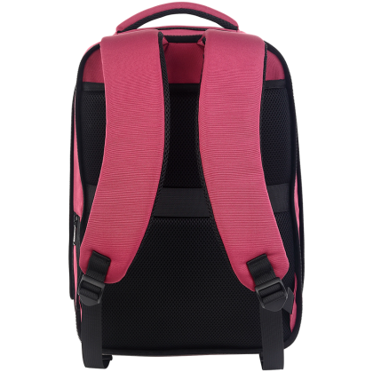 CANYON BPE-5, Laptop backpack for 15.6 inch, Product spec/size(mm): 400MM x300MM x 120MM(+60MM), Red, EXTERIOR materials:100% Polyester, Inner materials:100% Polyestermax weight (KGS): 12kgs