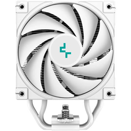 DeepCool AK500S Digital WH, răcitor de aer CPU, ventilator 1x120 mm FK120 PWM FDB, ARGB, afișaj digital, alb, TDP 240 W, 5 conducte de căldură, rulment fluid dinamic, LGA1700/1200/1151/1150/1155×AM,46 AM152/AM,46 ×160 mm (L×L×H), 3Y,R-AK500S-WHADMN-G