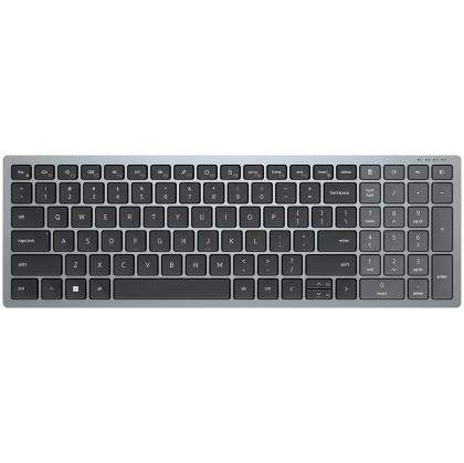 Tastatură fără fir compactă cu mai multe dispozitive Dell KB740 SUA internațională (QWERTY)