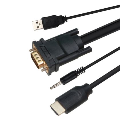 Cablu VCom VGA M / HDMI M - CG493A-1.8m