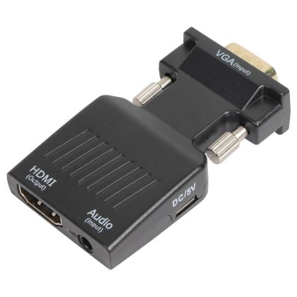 Adaptor VCom Adaptor VGA M / HDMI F cu Audio - CA337A