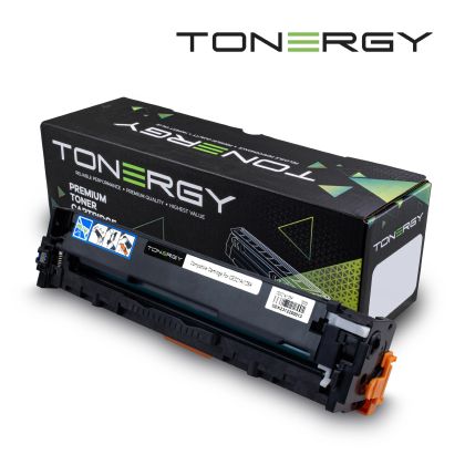 Cartuș de toner compatibil Tonergy HP 128A CE321A Cyan, capacitate standard 1,3k