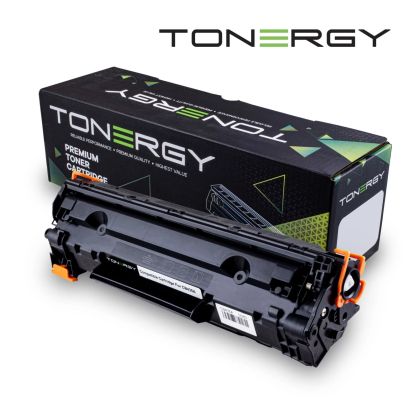 Cartuș de toner compatibil Tonergy HP 35A CB435A CANON CRG-712 negru, 1.5k