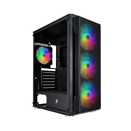 Caseta 1stPlayer Case ATX - Firebase X5 RGB - 4 ventilatoare incluse