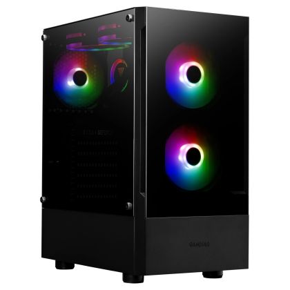 Cutie Gamdias Case ATX - TALOS E3 - aRGB, Sticla Securizata