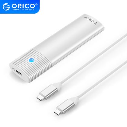 Cutie externa Orico pentru stocare pe disc - Carcasa - M.2 NVMe M/B key 10 Gbps White - PWM2-G2