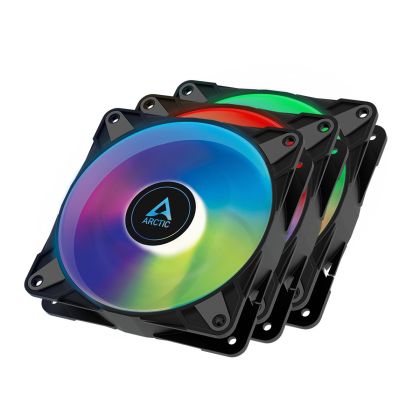 Arctic Fan Pack 3-in-1 - P12 PWM PST A-RGB (Black)