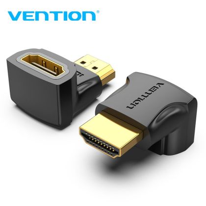 Vention Adapter HDMI Right Angle 90 Degree M/F - AIOB0