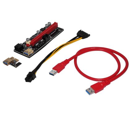 Makki Extender Mining Riser PCI Express 1x la 16x - 270uf - MAKKI-SR139-270