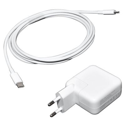 Adaptor pentru laptop de înlocuire Makki pentru încărcător pentru laptop Apple - 29W TYPE-C cu cablu USB-C - MAKKI-NA-AP-36