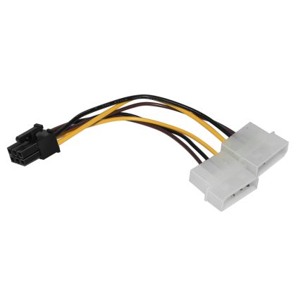 Makki Adaptör Adaptörü 2xMolex - 6pin PCI-E VGA - MAKKI-CE313-0.15m