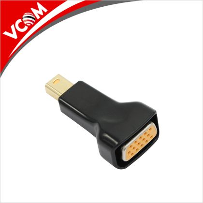 VCom adaptörü Adaptör Mini DP M / VGA F Altın kaplama - CA335