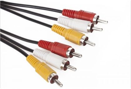 Cablu VCom RCA 3x M / RCA 3x M - CV033-1.8m