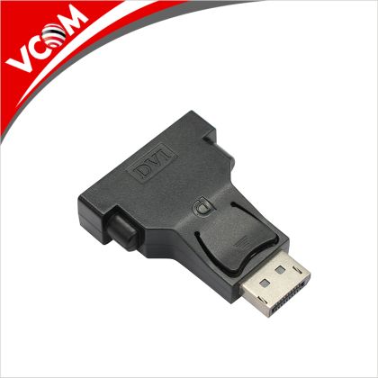 VCom adaptörü Adaptör DisplayPort DP M / DVI F 24+5 Altın kaplama - CA332