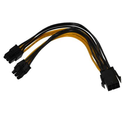 Splitter Makki Mining PCI-E 6pin -> 2x 6pin - MAKKI-CABLE-PCIE6-TO-2x6