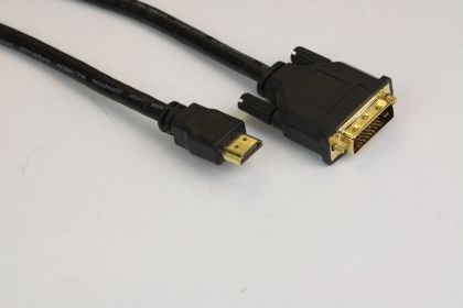 VCom Kablosu DVI 24+1 Çift Bağlantılı M / HDMI M - CG481G-10m