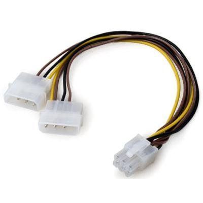 Adaptor Adaptor VCom 2xMolex la 6pin PCI-E VGA - CE313-0.15m