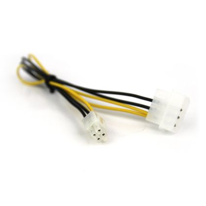 VCom Adaptör Molex Erkek - 4Pin P4 ATX - CE309-0,3m