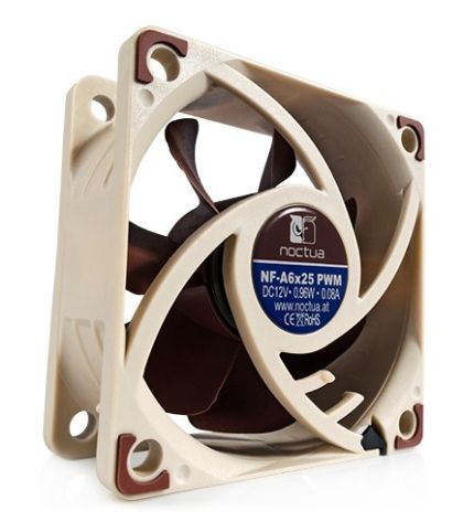 Noctua Fan Fanı 60x60x25mm PWM 550-3000rpm NF-A6x25-PWM