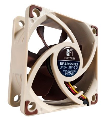 Ventilator Noctua 60x60x25mm 3000/2400/1600rpm NF-A6x25 FLX