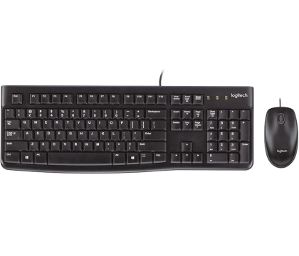 LOGITECH MK120 DESKTOP NEGRU